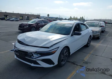 2025 Hyundai Elantra Sel Sport из США, поврежденный, VIN KMHLM4DG6SU904720